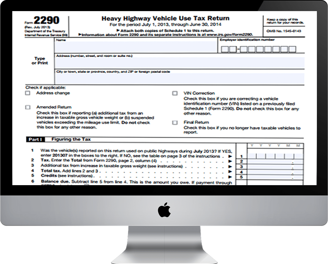 File 2022 2023 Form 2290 Electronically 2290 Schedule 1